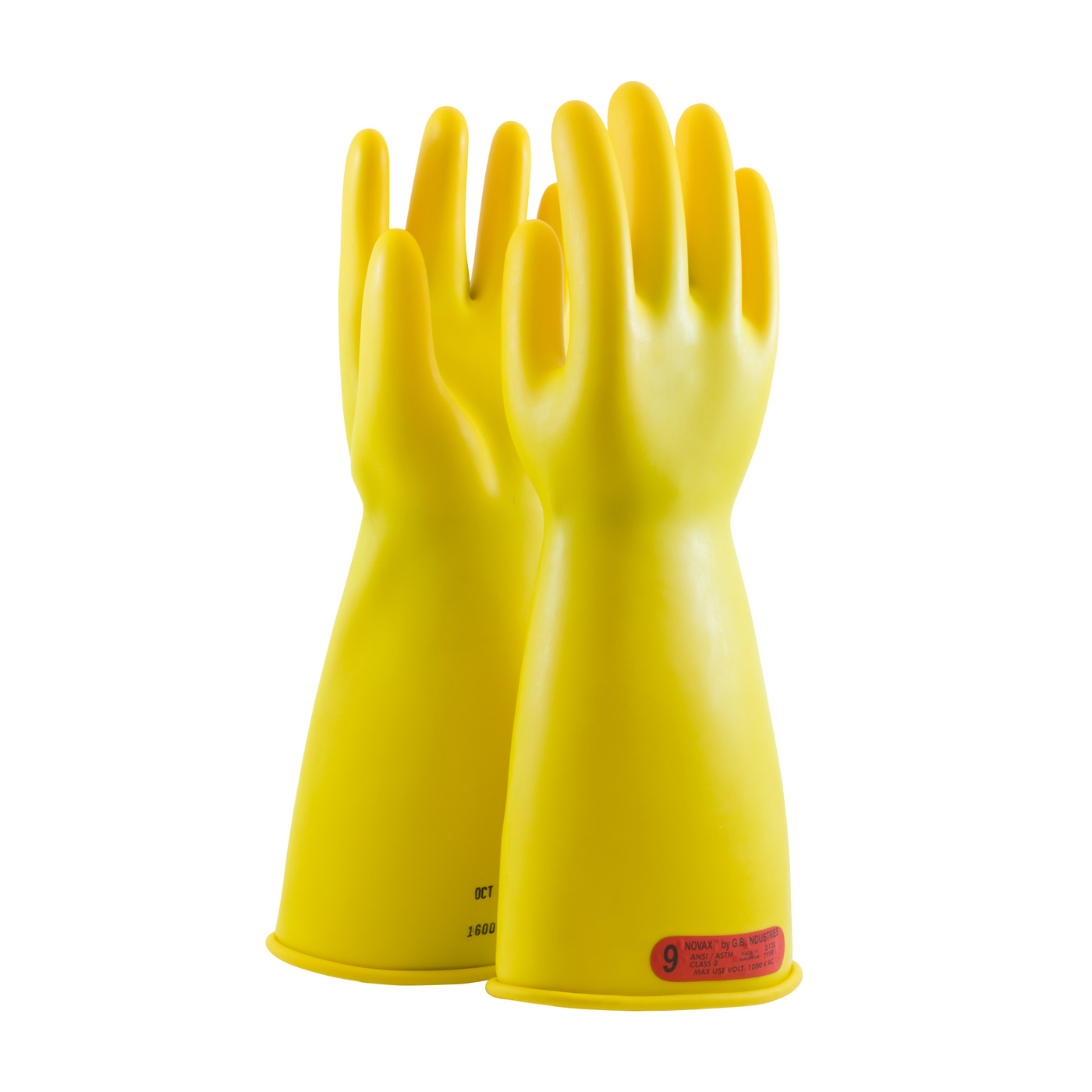 Novax® Class 0 Rubber Insulated Glove with Straight Cuff - Gloves